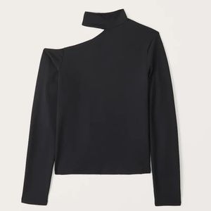 Abercrombie seamless cutout long sleeve